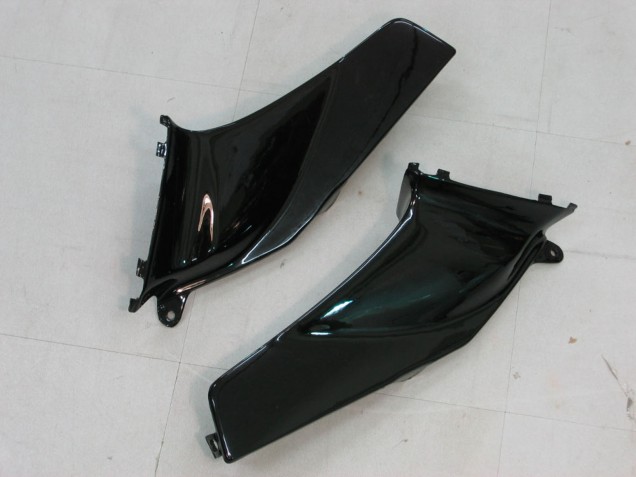 Glänzendes Schwarz Weiß West 2005-2006 Honda CBR600RR Motorrad Verkleidung