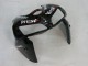 Glänzendes Schwarz Weiß West 2005-2006 Honda CBR600RR Motorrad Verkleidung