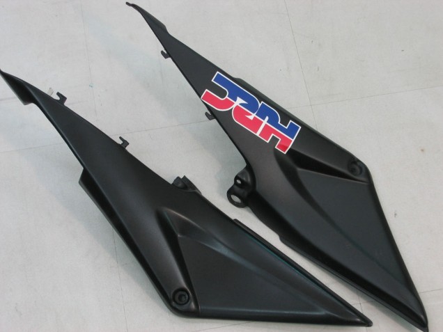 Glänzendes Schwarz Weiß West 2005-2006 Honda CBR600RR Motorrad Verkleidung