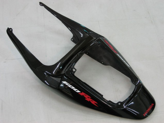 Glänzendes Schwarz Weiß West 2005-2006 Honda CBR600RR Motorrad Verkleidung