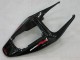 Glänzendes Schwarz Weiß West 2005-2006 Honda CBR600RR Motorrad Verkleidung