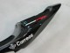 Glänzendes Schwarz Weiß West 2005-2006 Honda CBR600RR Motorrad Verkleidung