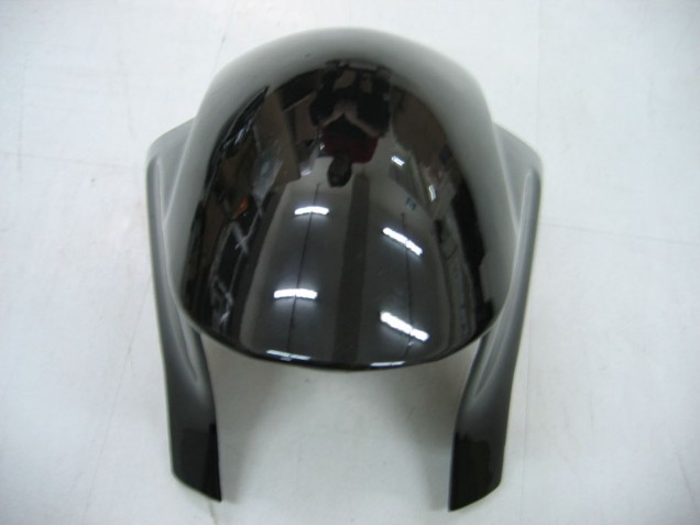 Glänzendes Schwarz Grau Flamme 2005-2006 Honda CBR600RR Motorrad Verkleidung