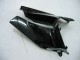 Glänzendes Schwarz Grau Flamme 2005-2006 Honda CBR600RR Motorrad Verkleidung