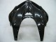 Glänzendes Schwarz Grau Flamme 2005-2006 Honda CBR600RR Motorrad Verkleidung