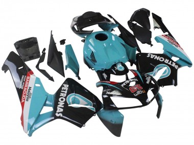 Hellblau Schwarz 35 2005-2006 Honda CBR600RR Motorrad Verkleidung