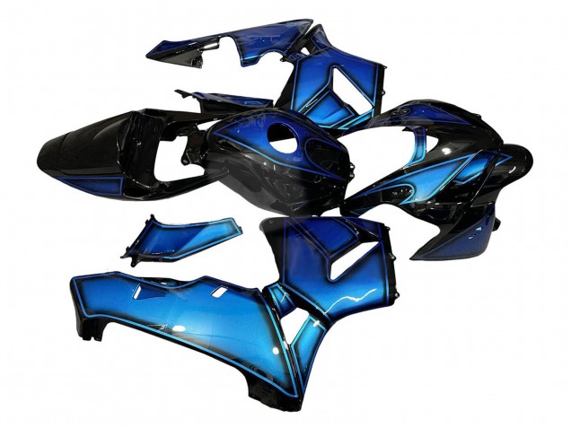 Blau Schwarz 2005-2006 Honda CBR600RR Motorrad Verkleidung