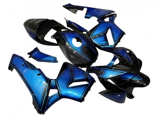 Blau Schwarz 2005-2006 Honda CBR600RR Motorrad Verkleidung