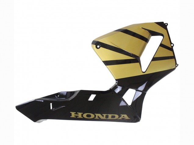 Schwarzes Gold 2005-2006 Honda CBR600RR Motorrad Verkleidung