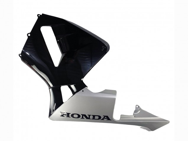 Schwarz Silber 2005-2006 Honda CBR600RR Motorrad Verkleidung