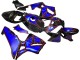 Blau Schwarz mit Rot Linie 2005-2006 Honda CBR600RR Motorrad Verkleidung