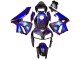 Blau Schwarz mit Rot Linie 2005-2006 Honda CBR600RR Motorrad Verkleidung