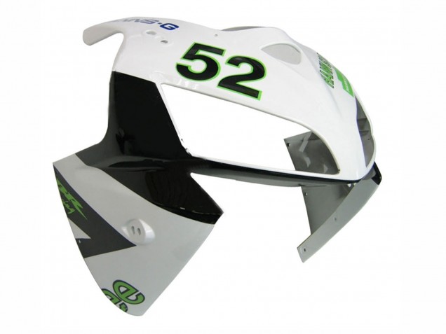 Grün Weiß Schwarz Hannspree 52 2005-2006 Honda CBR600RR Motorrad Verkleidung