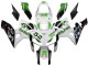 Grün Weiß Schwarz Hannspree 52 2005-2006 Honda CBR600RR Motorrad Verkleidung