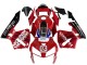Rot Schwarz Valsir 03 2005-2006 Honda CBR600RR Motorrad Verkleidung