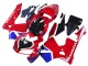 Rot Blau Schwarz 2005-2006 Honda CBR600RR Motorrad Verkleidung