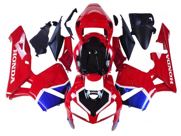 Rot Blau Schwarz 2005-2006 Honda CBR600RR Motorrad Verkleidung