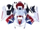Weiß Rot Blau HRC 2005-2006 Honda CBR600RR Motorrad Verkleidung