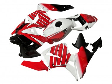 Rot Weiß Schwarz 2005-2006 Honda CBR600RR Motorrad Verkleidung