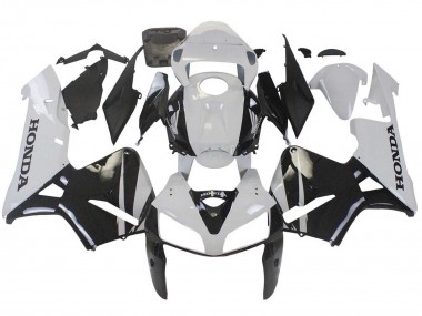 Weiß Schwarz 2005-2006 Honda CBR600RR Motorrad Verkleidung