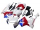 Weiß Blau Rot 2005-2006 Honda CBR600RR Motorrad Verkleidung