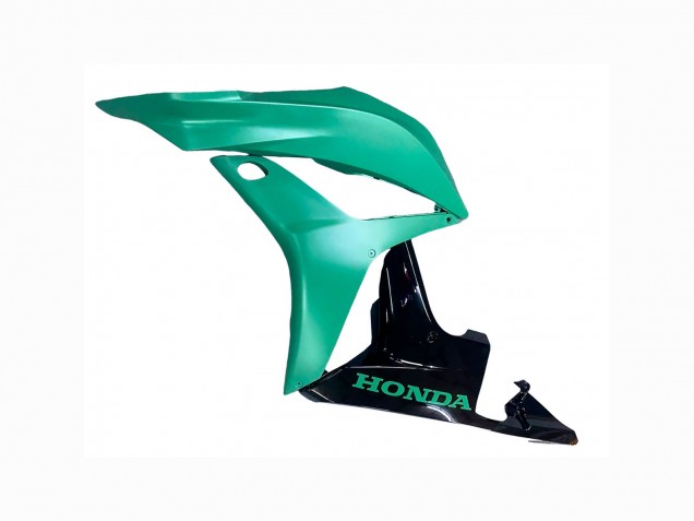 Grün Glänzendes Schwarz 2007-2008 Honda CBR600RR Motorrad Verkleidung