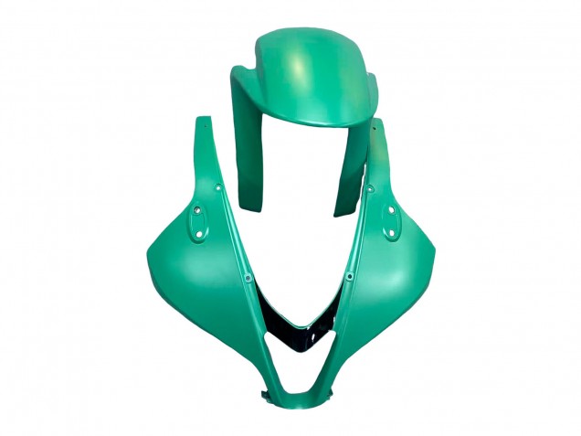 Grün Glänzendes Schwarz 2007-2008 Honda CBR600RR Motorrad Verkleidung