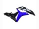 Weiß Blau Glänzendes Schwarz 2007-2008 Honda CBR600RR Motorrad Verkleidung