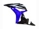 Weiß Blau Glänzendes Schwarz 2007-2008 Honda CBR600RR Motorrad Verkleidung