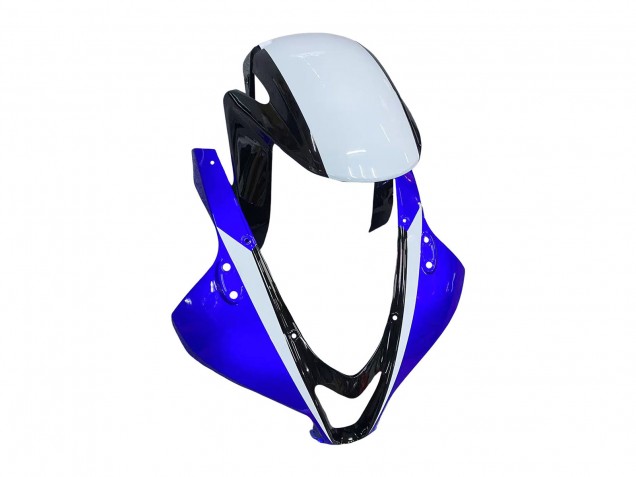 Weiß Blau Glänzendes Schwarz 2007-2008 Honda CBR600RR Motorrad Verkleidung