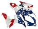 Weiß Blau Rot Stern 2007-2008 Honda CBR600RR Motorrad Verkleidung