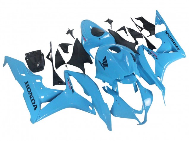 Hellblau Rennen 2007-2008 Honda CBR600RR Motorrad Verkleidung