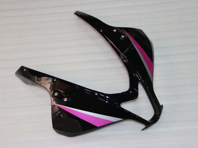 Rosa Glänzendes Schwarz Rennen 2007-2008 Honda CBR600RR Motorrad Verkleidung