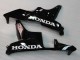 Rosa Glänzendes Schwarz Rennen 2007-2008 Honda CBR600RR Motorrad Verkleidung