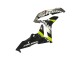 Grau Fluoreszierendes Gelb Hai 2007-2008 Honda CBR600RR Motorrad Verkleidung