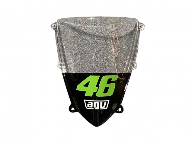 Grau Fluoreszierendes Gelb Hai 2007-2008 Honda CBR600RR Motorrad Verkleidung