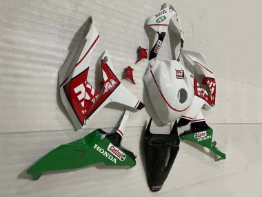 Weiß Grün Rot Castrol 2007-2008 Honda CBR600RR Motorrad Verkleidung