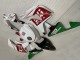 Weiß Grün Rot Castrol 2007-2008 Honda CBR600RR Motorrad Verkleidung
