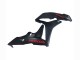 Matt Schwarz Rot 2007-2008 Honda CBR600RR Motorrad Verkleidung