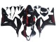 Matt Schwarz Rot 2007-2008 Honda CBR600RR Motorrad Verkleidung