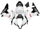 Weiß Matt Schwarz Rot Repsol 2007-2008 Honda CBR600RR Motorrad Verkleidung