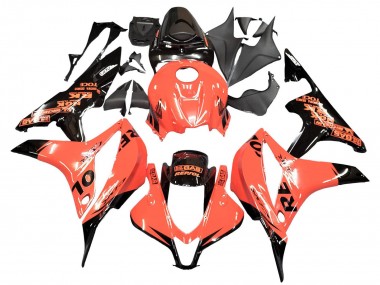 Orange Glänzendes Schwarz Repsol 2007-2008 Honda CBR600RR Motorrad Verkleidung