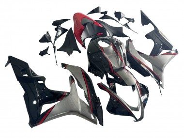 Silber Rot Glänzendes Schwarz 2007-2008 Honda CBR600RR Motorrad Verkleidung