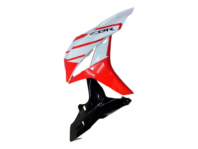 Weiß Rot Glänzendes Schwarz 2007-2008 Honda CBR600RR Motorrad Verkleidung