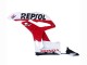 Weiß Gelb Rot Repsol HRC 2007-2008 Honda CBR600RR Motorrad Verkleidung