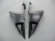 Weiß Schwarz Rennen 2007-2008 Honda CBR600RR Motorrad Verkleidung
