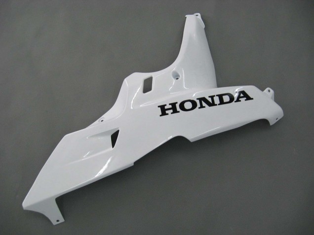 Weiß Schwarz Rennen 2007-2008 Honda CBR600RR Motorrad Verkleidung