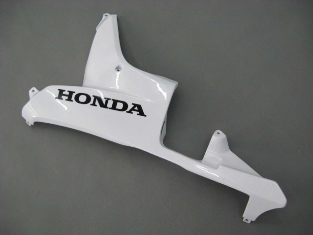 Weiß Schwarz Rennen 2007-2008 Honda CBR600RR Motorrad Verkleidung