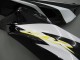 Weiß Grün Gelb Glänzendes Schwarz Hannspree 2007-2008 Honda CBR600RR Motorrad Verkleidung
