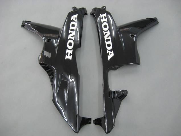 Weiß Grün Gelb Glänzendes Schwarz Hannspree 2007-2008 Honda CBR600RR Motorrad Verkleidung